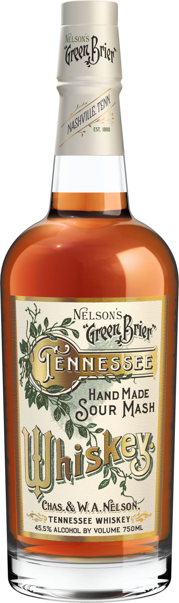 Nelson' Green Brier The Original Tennessee Whiskey
