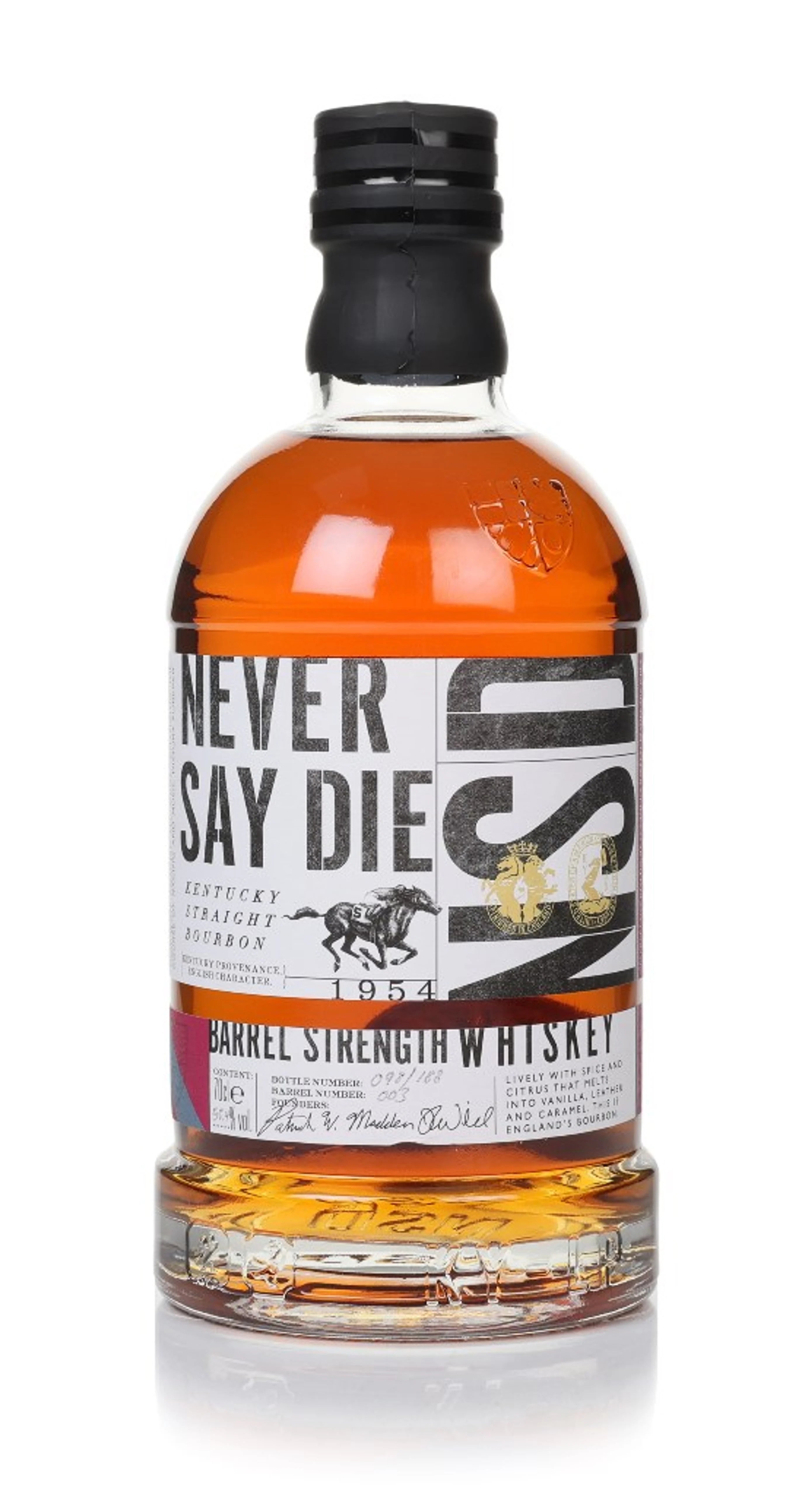Never Say Die Rye Whiskey