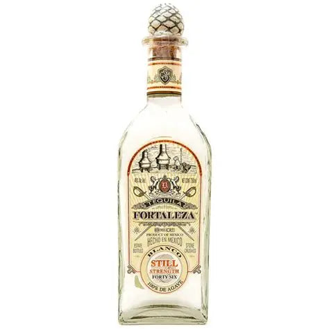 Tequila Fortaleza Blanco Still Strength Forty-Six
