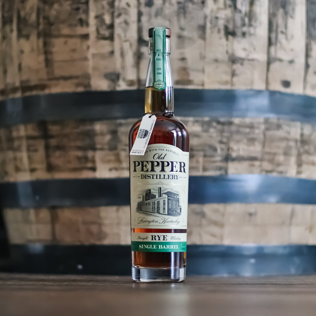 Old Pepper Rye Single Barrel Cask 1022