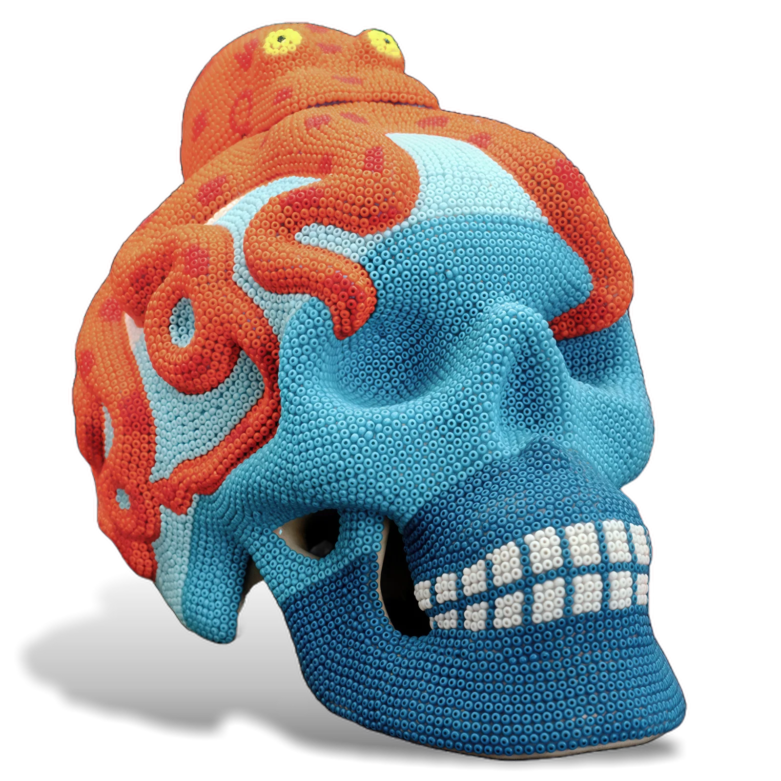 OctoBlue Tequila Añejo Cristalino (Huichol Edition)