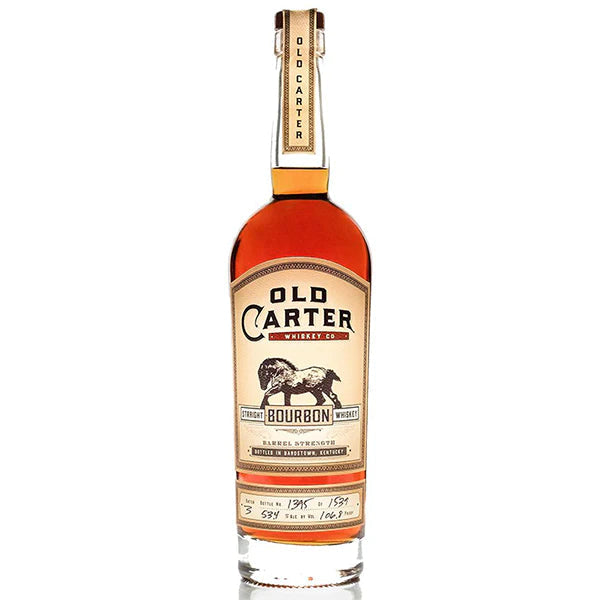 Old Carter Barrel Strength Batch 10 Straight Bourbon Whiskey