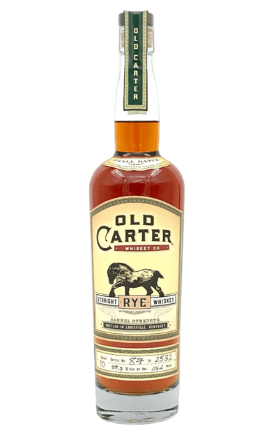Old Carter Whiskey Co. - 13 Year Old Barrel Strength Batch 10 Rye Whiskey