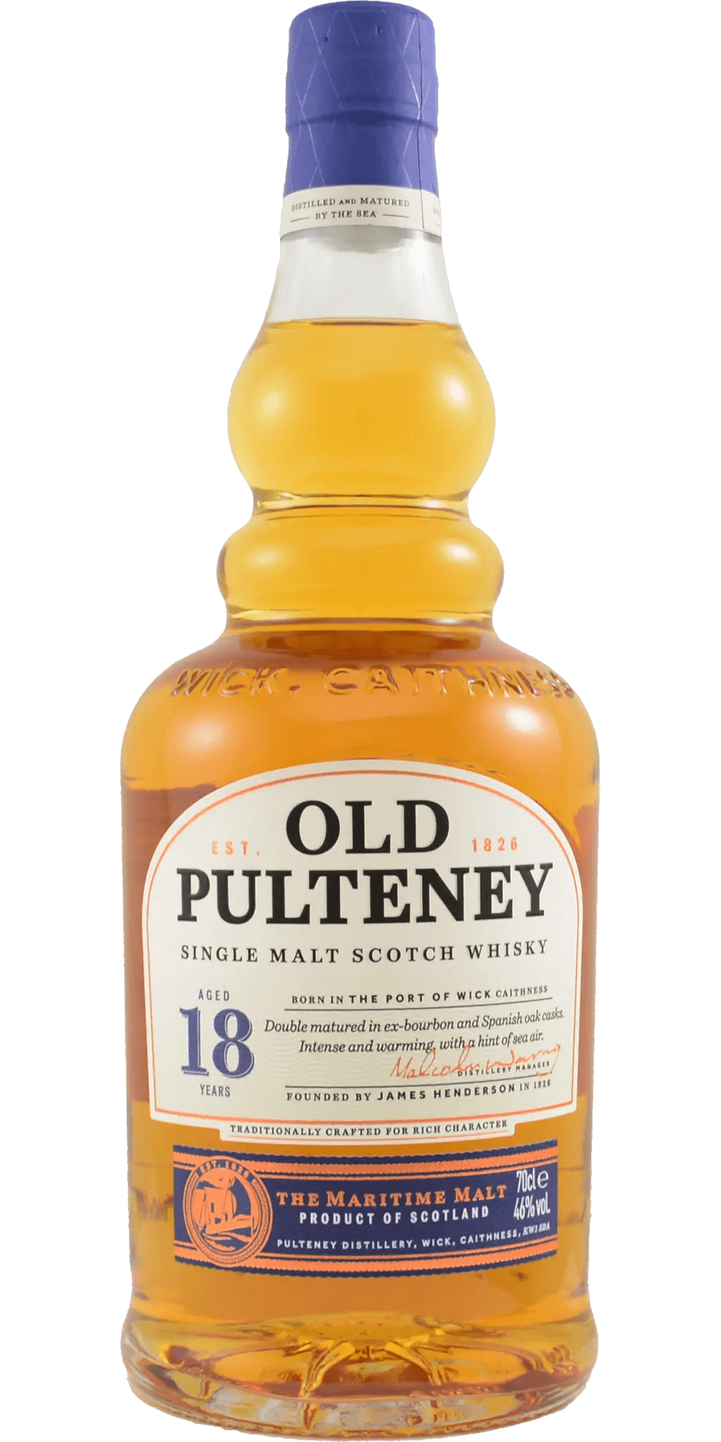Old Pulteney 18 Years Old Single Malt Scotch Whisky