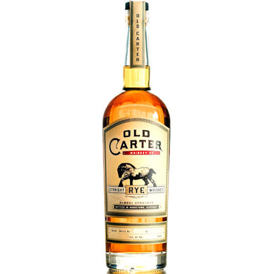 Old Carter Straight Small Batch No. 10 Rye Whiskey