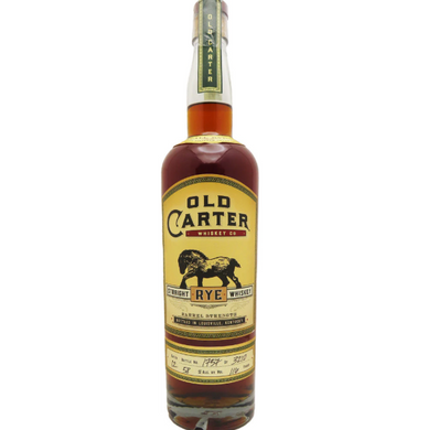 Old Carter Straight Small Batch No. 12 Rye Whiskey