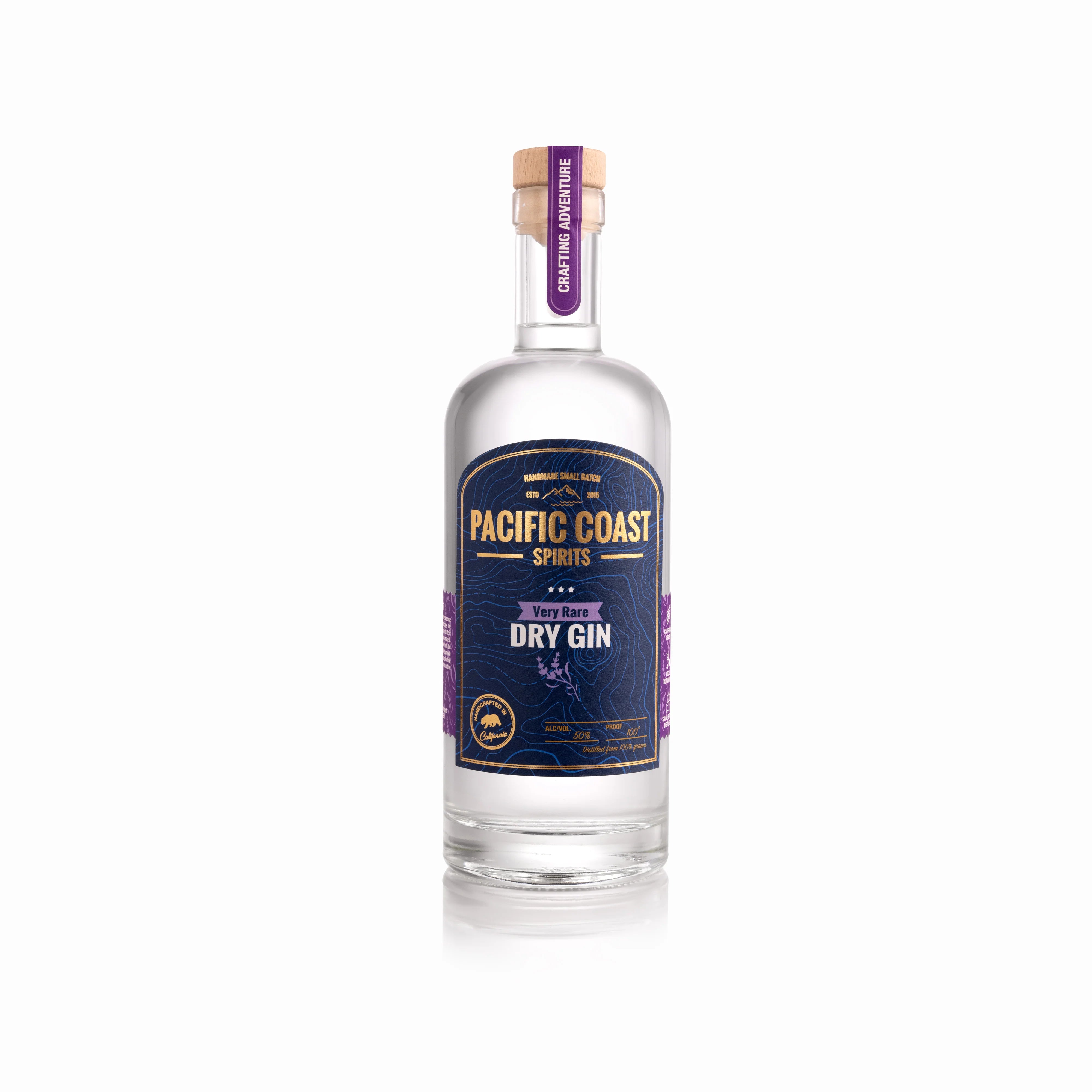 Pacific Coast Spirits California Very Rare Dry Gin