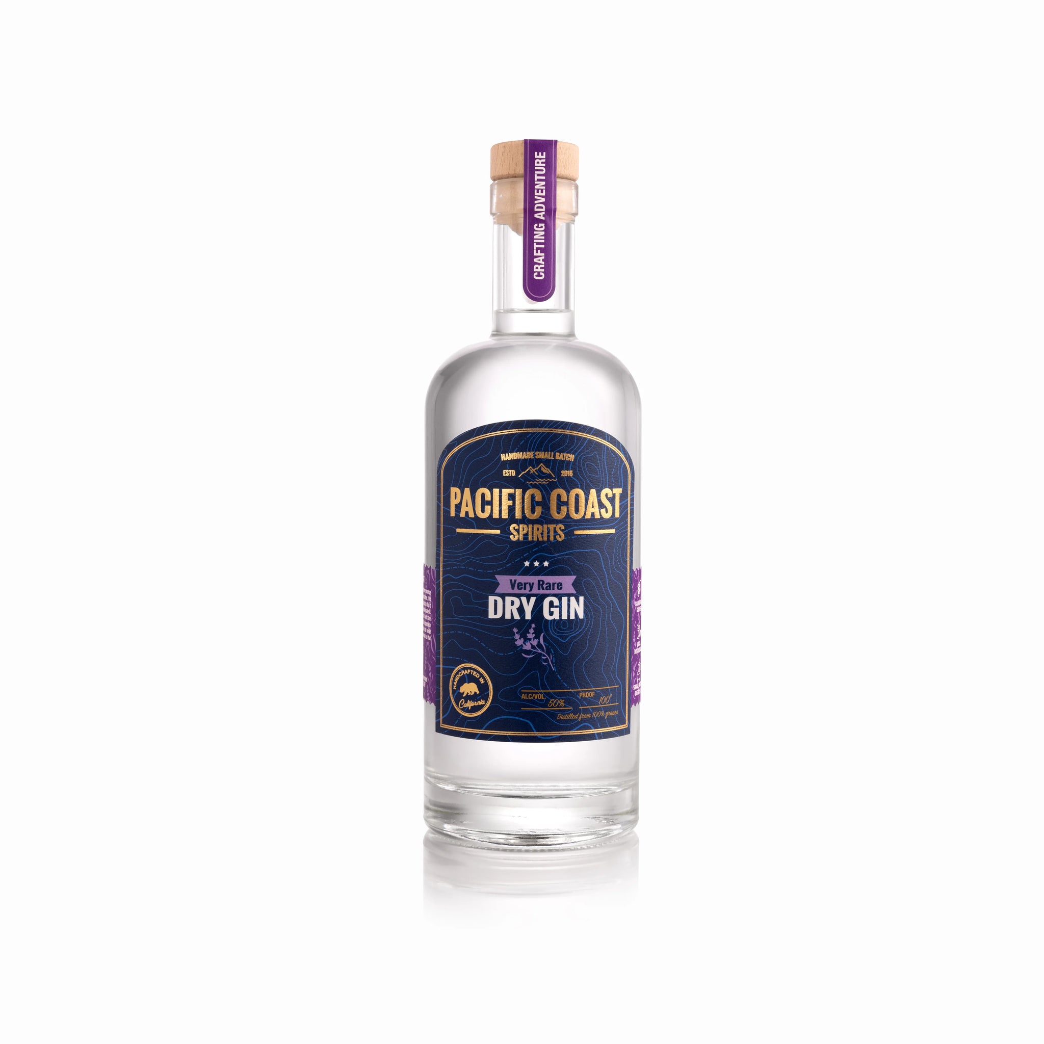 Pacific Coast Spirits California Very Rare Dry Gin