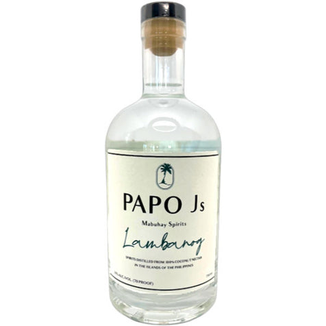 Papo J's Lambanog Philippine Vodka
