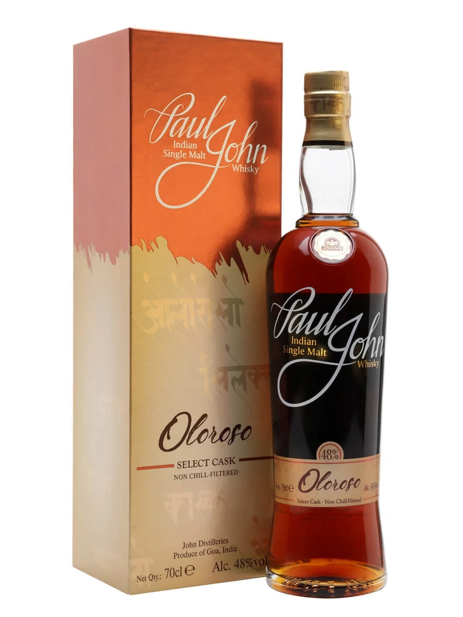 Paul John Oloroso Select Indian Single Malt Whisky
