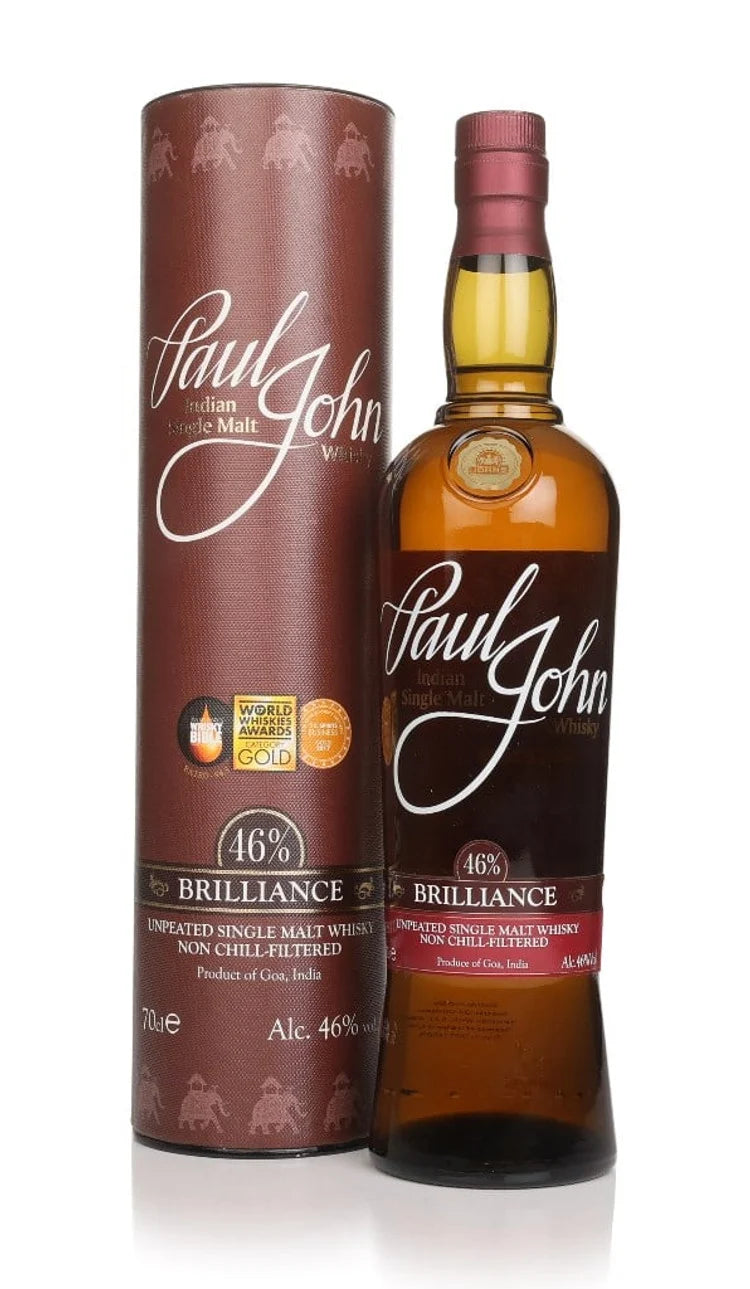 Paul John Brilliance Indian Single Malt Whisky