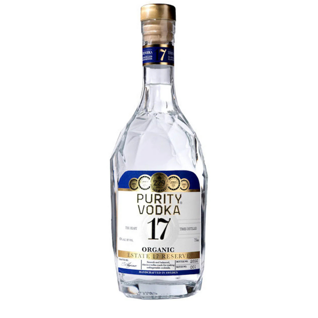 Purity Estate 17 Reserve Organic Vodka