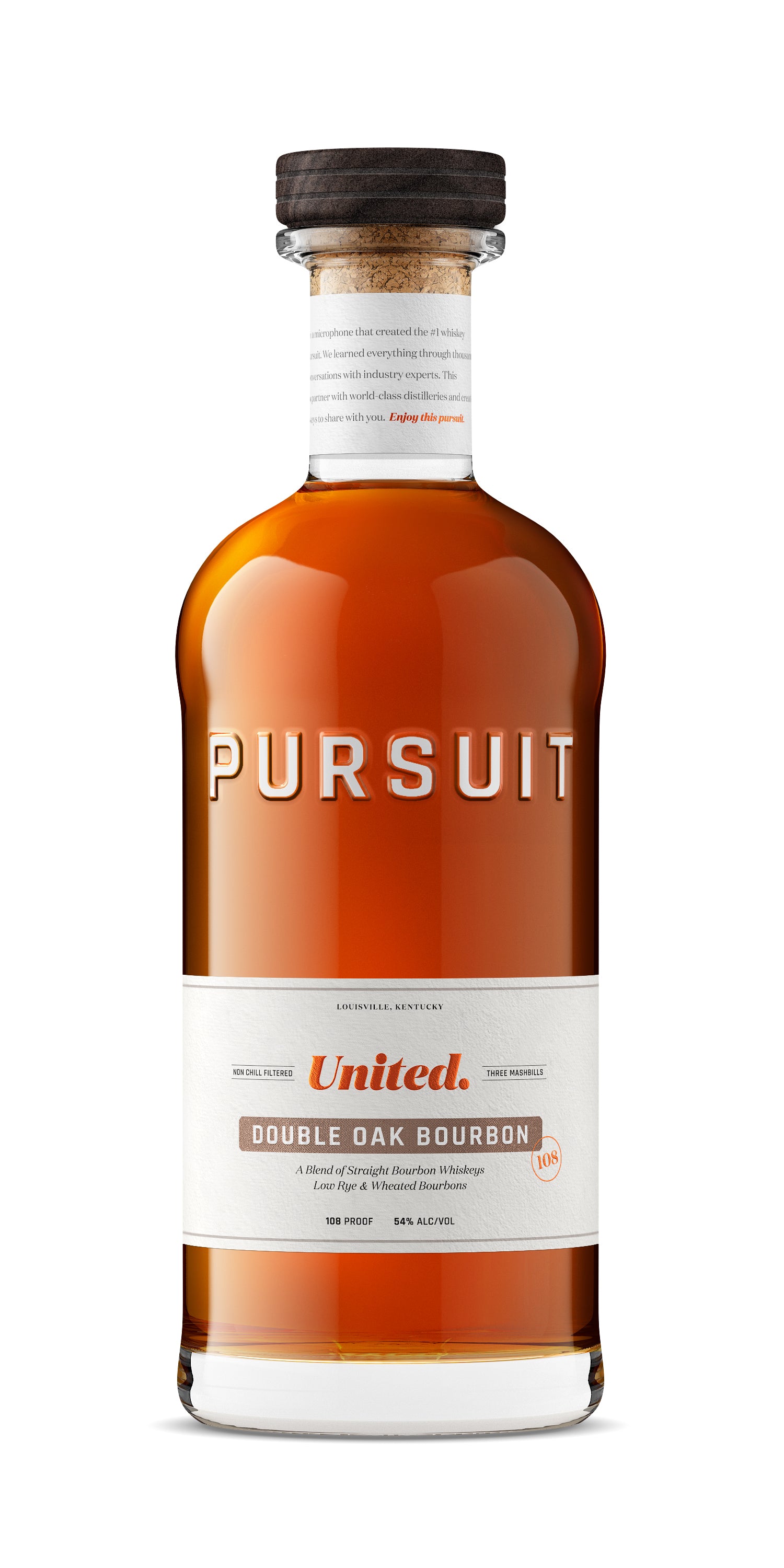 Pursuit Spirits Taster's Club Double Oak Bourbon Whiskey