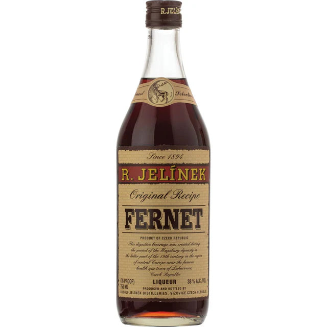 R. Jelinek Fernet Liqueur Original Recipe
