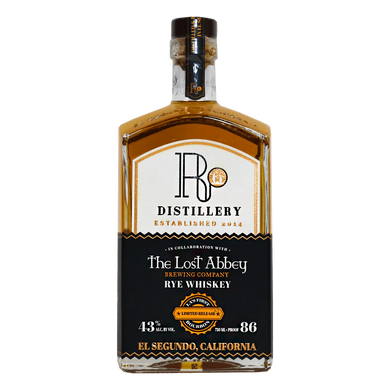 R6 Distillery x The Lost Abbey Brewing Rye Whiskey