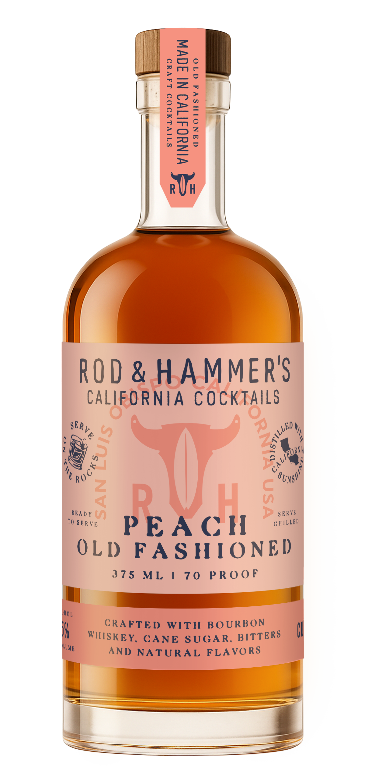 Rod & Hammer Peach Old Fashioned