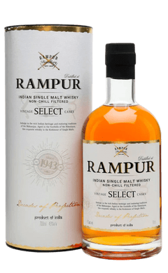 Rampur Vintage Select Casks Indian Single Malt Whisky 2022 Limited Edition