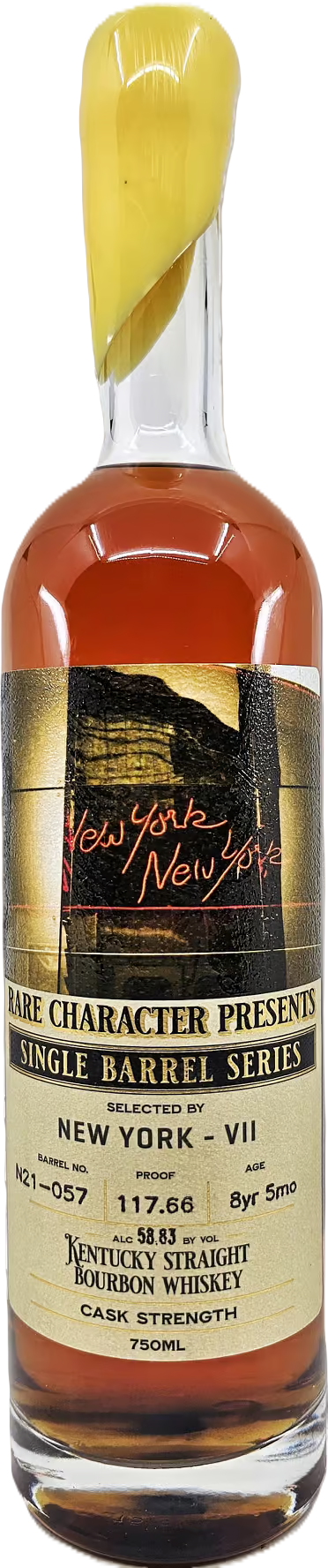 Rare Character New York VII Single Barrel Kentucky Straight Bourbon
