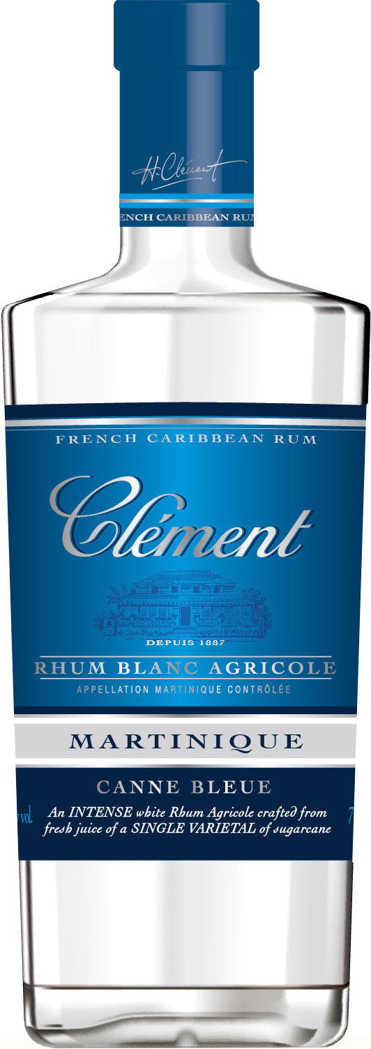 Rhum Clement Canne Bleu