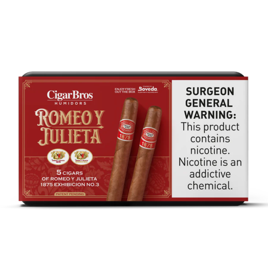Cigar Bros. Romeo Y Julieta Exhibicion No. 3 5 Pack