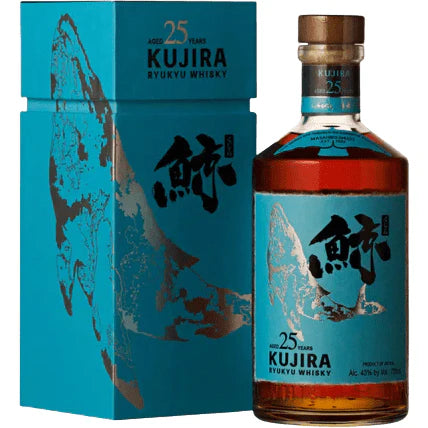 Discover Kujira Ryukyu 25 Years Old, a rare Japanese single-grain whisky aged 25 years. Rich flavors and a smooth finish—experience luxury in every sip.  