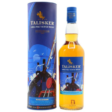 Indulge in Talisker 2023 Special Release, a limited-edition single malt whisky featuring smoky sweetness, sea salt notes, and rich spices. A collector’s must-have!  