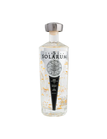 Solarum Tequila Extra Añejo Cristalino with 24k Gold