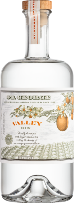 Experience the refined flavor of St. George Valley Gin, crafted with locally sourced botanicals. Perfect for cocktails, G&Ts, or neat sipping—taste the valley.  