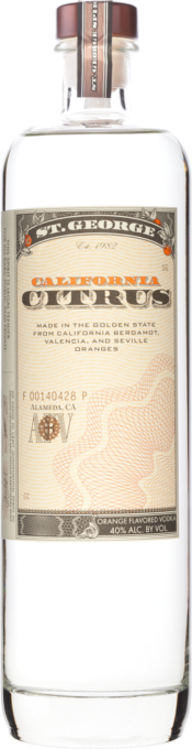 St. George California Citrus Vodka