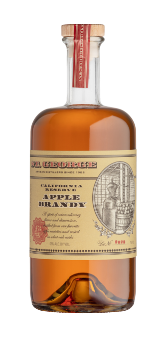 Savor the rich, complex flavors of St. George California Reserve Apple Brandy. Made with Californian apples and aged in oak barrels, it's smooth, aromatic, and perfect for sipping or cocktails.