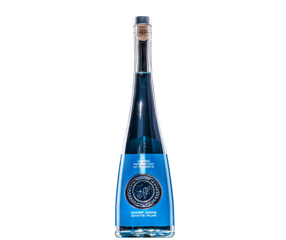 Star Trek Spirits United Federation of Planets Warp Core White Rum