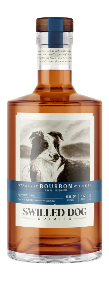 Swilled Dog Barrel Strength Straight Bourbon Whiskey