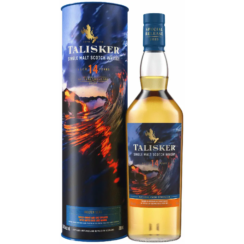 Talisker 14 Year Molten Seas 2025 Special Release Scotch