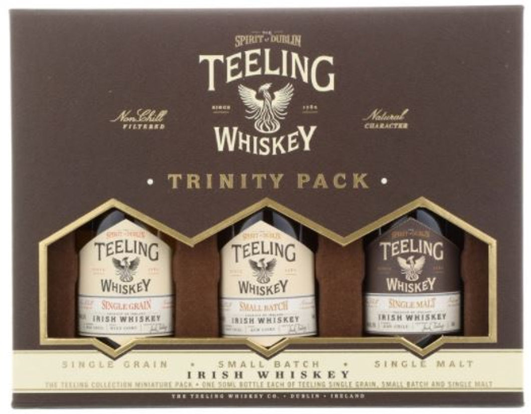 Teeling Whiskey Trinity Pack Small Batch (3 pack)