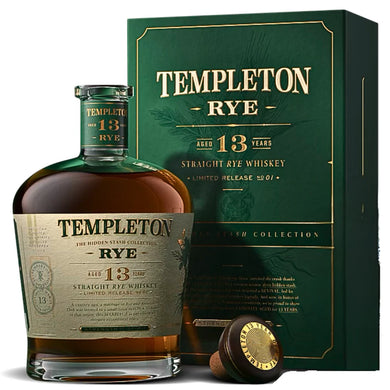 Templeton Rye 13 Year The Hidden Stash Collection Limited Release