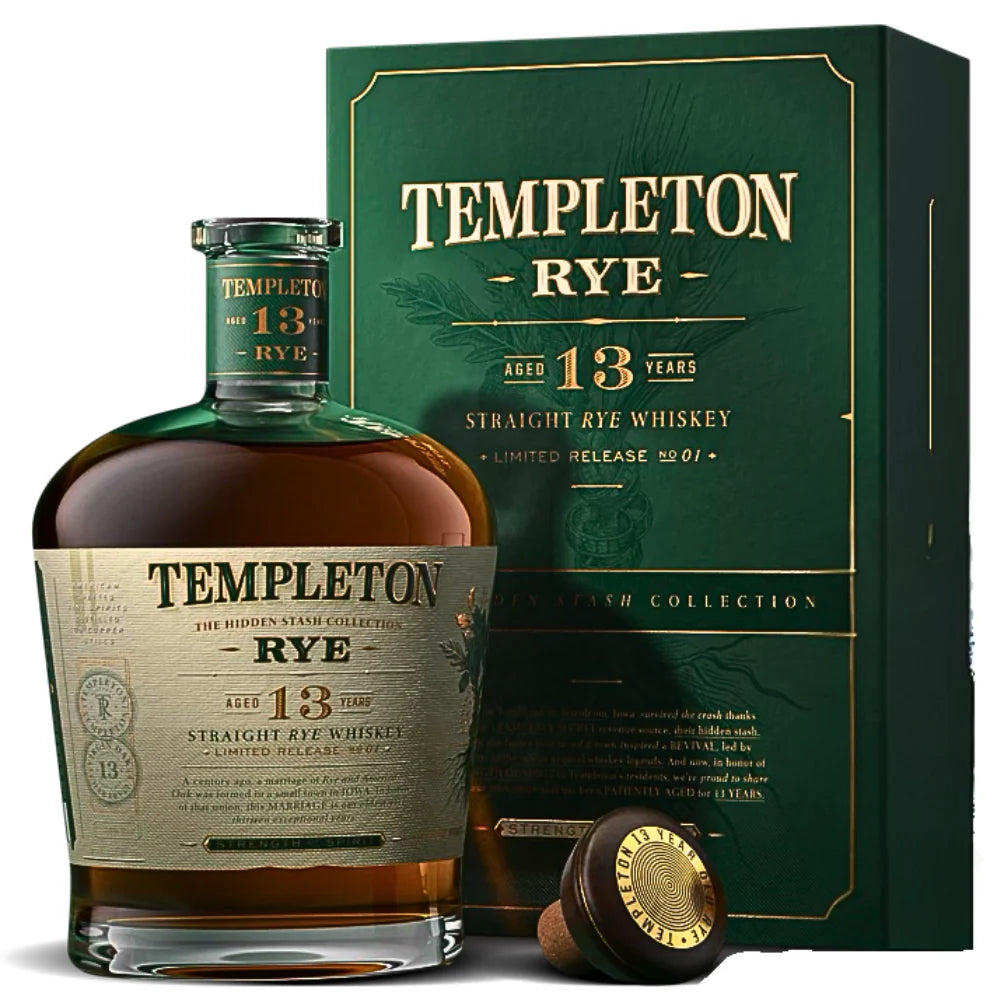Templeton Rye 13 Year The Hidden Stash Collection Limited Release