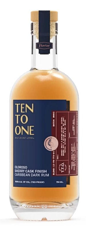 Ten to One Oloroso Sherry Cask Finish Caribbean Dark Rum Review
