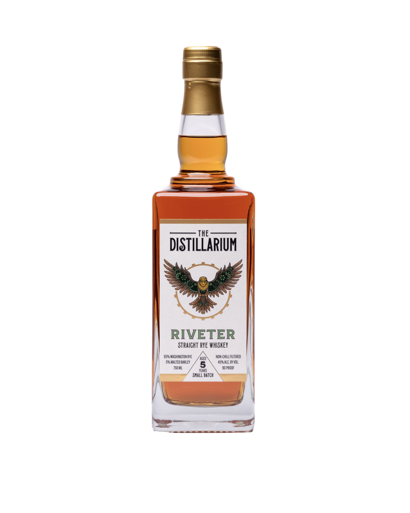 The Distillarium Riveter Straight Rye Whiskey