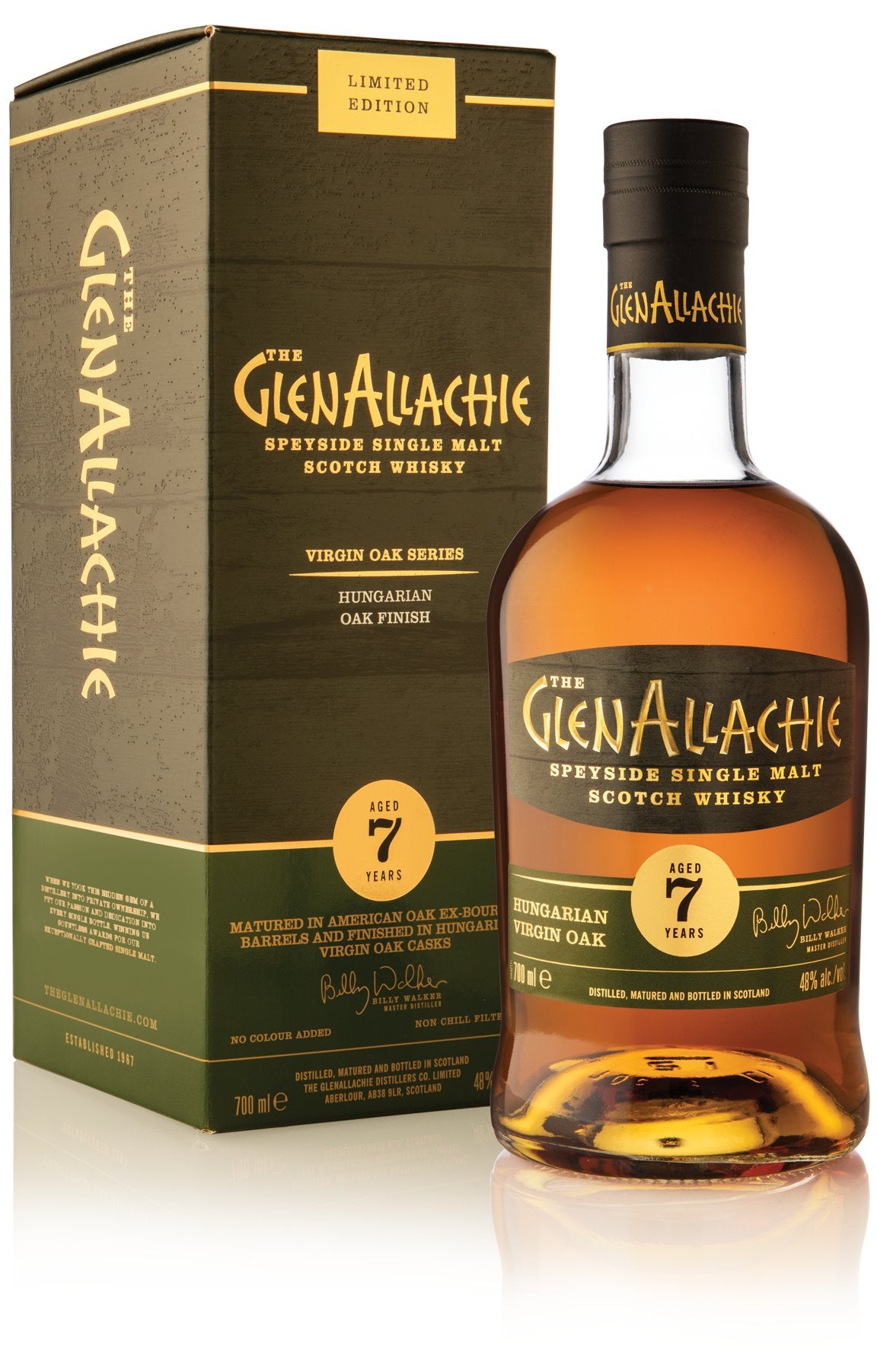 The GlenAllachie 7 Year Old Hungarian Virgin Oak