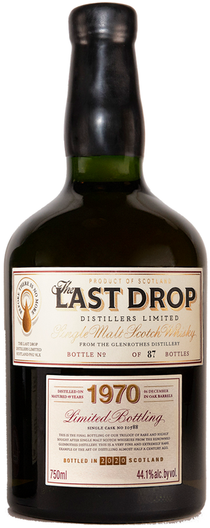 The Last Drop 1970 Glenrothes
