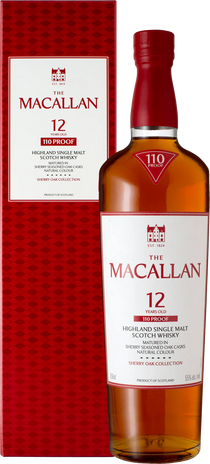 The Macallan 12 Years Old  Sherry Oak 110 Proof