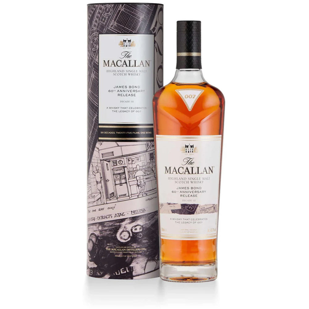 The Macallan James Bond 60th Anniversary Release Decade III
