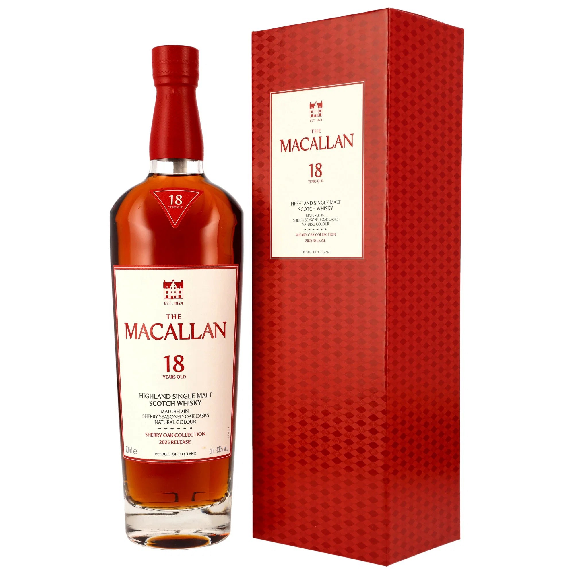 The Macallan Sherry Oak 18 Year 2025 Release