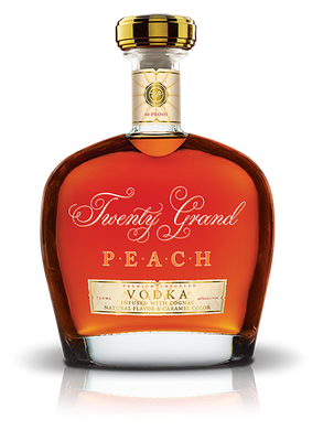 Twenty Grand Peach Vodka Infused with Cognac 750 ml