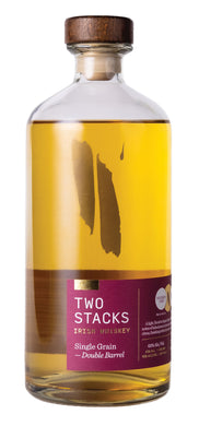Two Stacks Irish Whiskey Single Grain Double Barrel