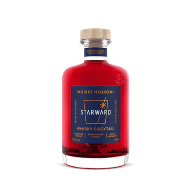 Discover the Starward Negroni Whisky Cocktail, a ready-to-pour blend of rich Australian whisky, Campari, and sweet vermouth for a perfectly balanced sip.