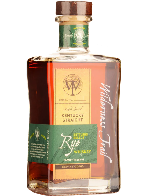 Wilderness Trail Straight Rye Single Barrel Cask Strength