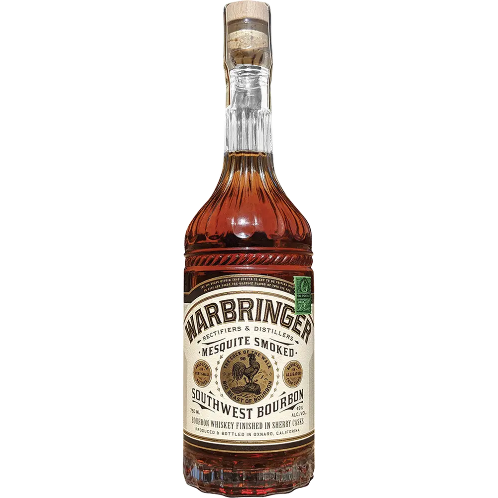 Warbringer Mesquite Smoked Southwest Bourbon Whiskey
