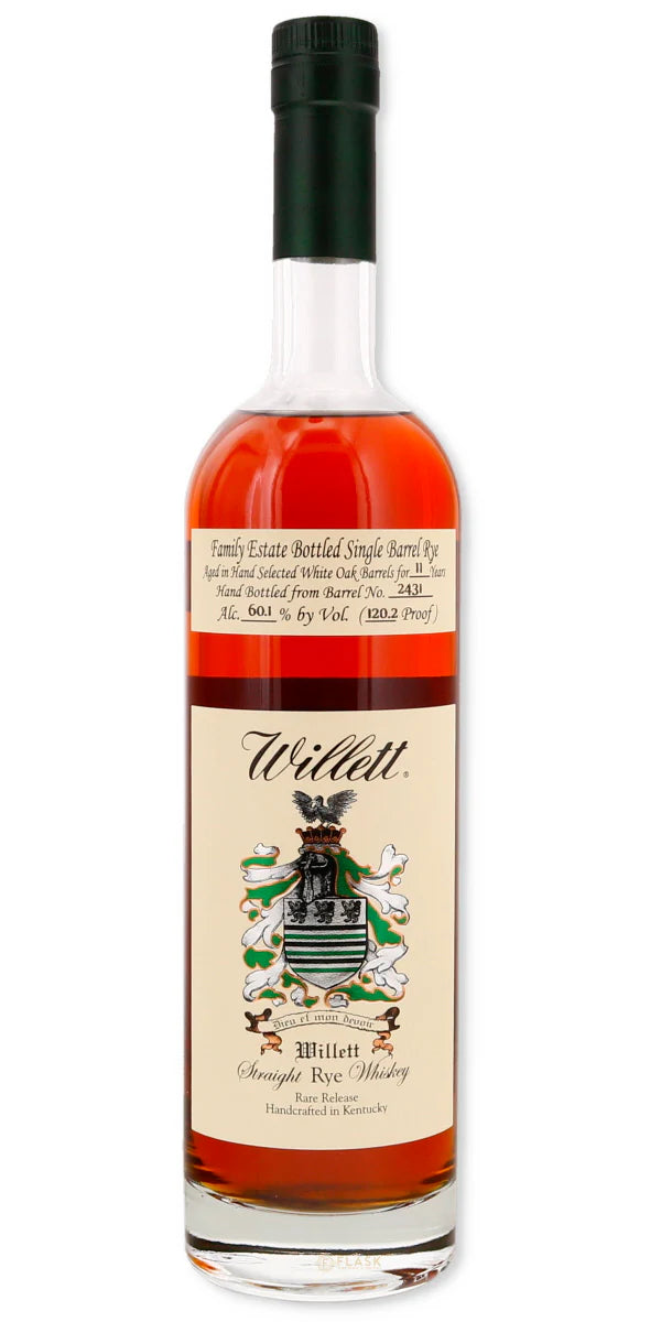 Willett Family Estate 11 Year Single Barrel Rye #2431 