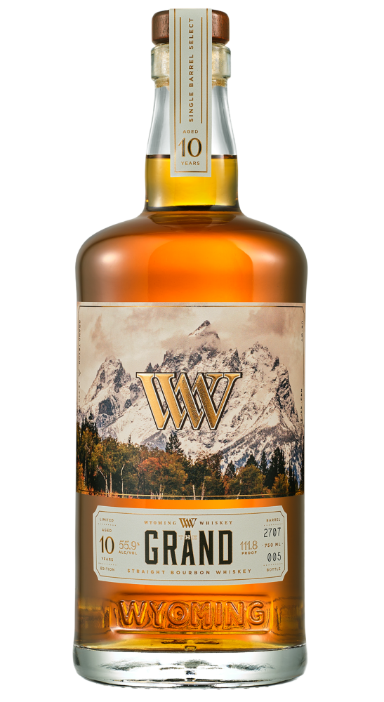 Wyoming Whiskey The Grand Barrel #2707 Straight Bourbon Whiskey